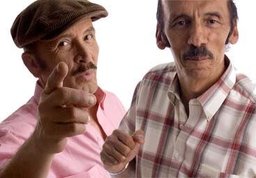 Pepe Belalcázar y Checho Lizcano (Iván Rodríguez y Jorge Herrera)